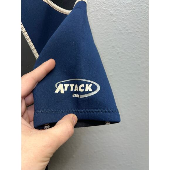 Bare Wetsuit Mens Attack Shorty 2MM Wet Suit Small - Picture 6 of 14